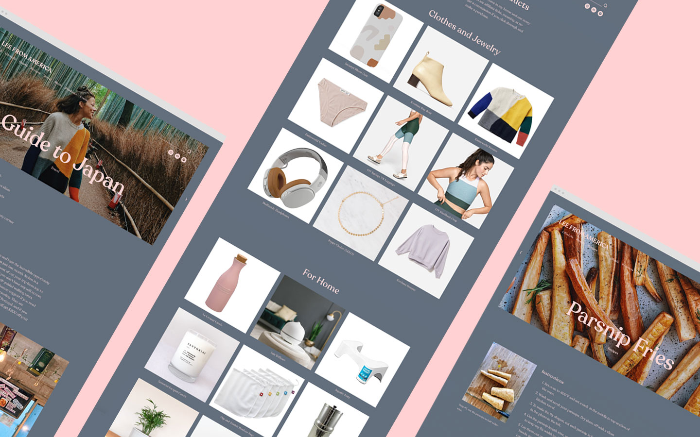 Vedros Studio; Rebrand; Web Design; Lee From America; Meryl Vedros