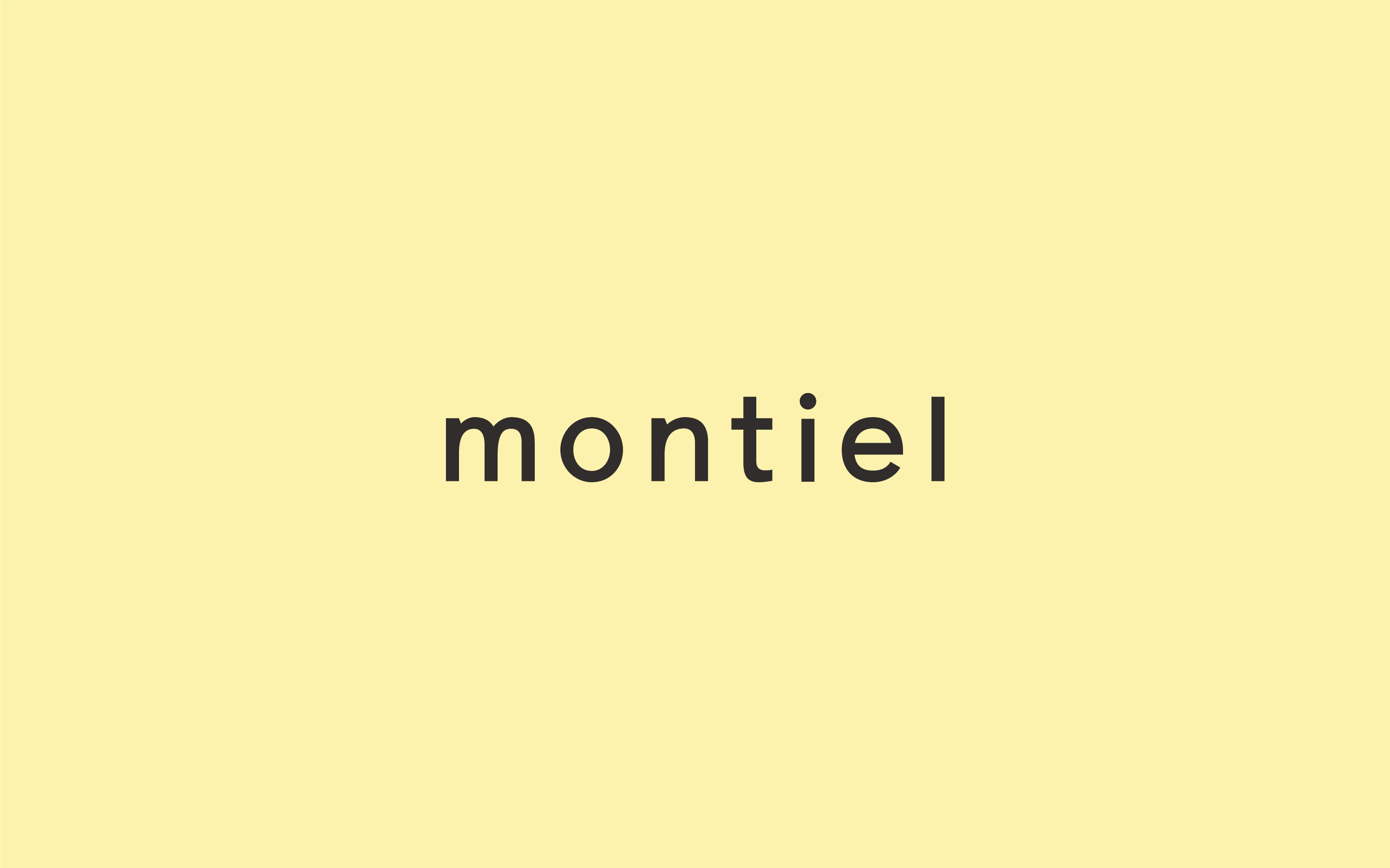 Montiel, Vedros Studio, Brand Identity, Clothing Line, Typography, Packaging
